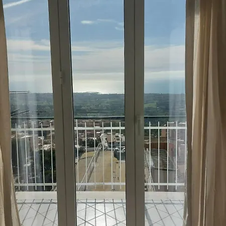 Temples And Sea View